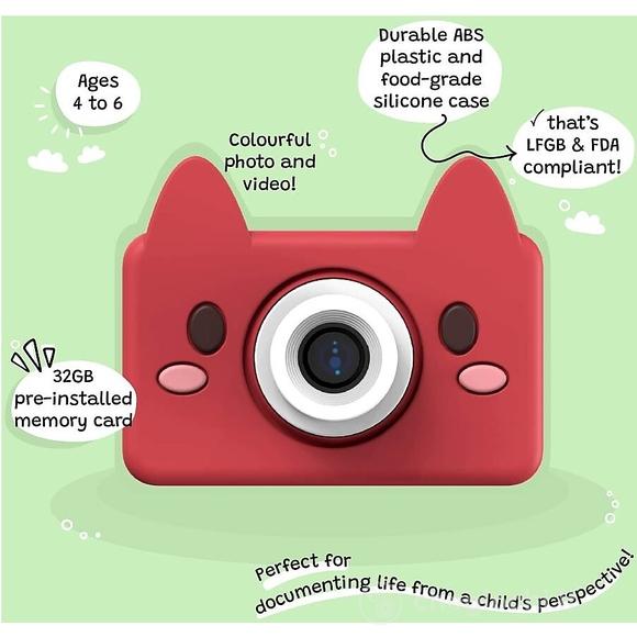 Fotocamera Digitale Kiimento - Akito la Volpe - Foto e Video - Dai 4 Anni