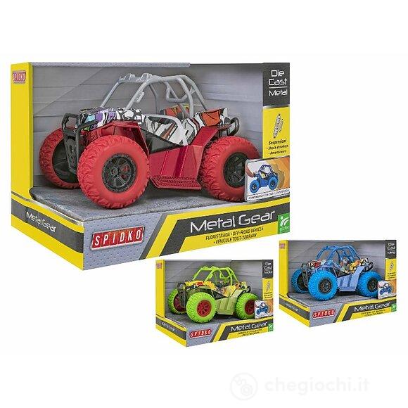 Auto Utv Die Cast Retrocarica con Sospensioni Ass.to (41809)
