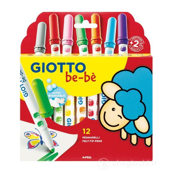 Giotto Be-Be' Astuccio 12 Pennarelli