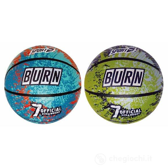 Pallone da basket Burn misura 7 (colori assortiti)
