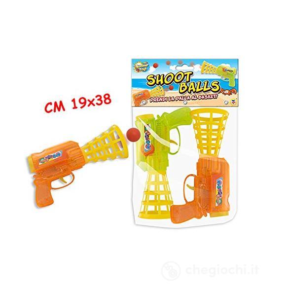 Pistola lancia palle con cesto (63813)