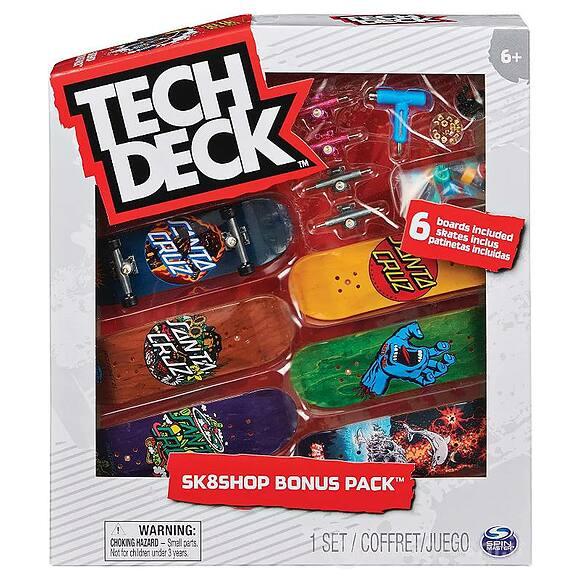 Tech Deck Bonus Pack Da 6 Skate (6028845)
