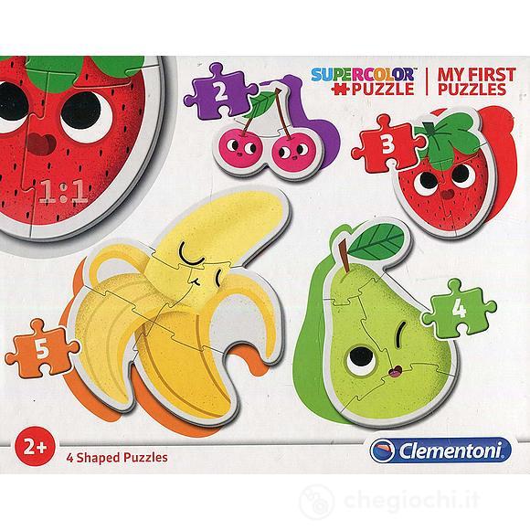 Frutta E Verdura My First Puzzle 3 - 6 - 9 - 12 Pezzi (20815)