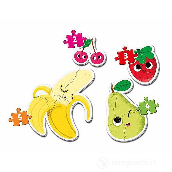 Frutta E Verdura My First Puzzle 3 - 6 - 9 - 12 Pezzi (20815)