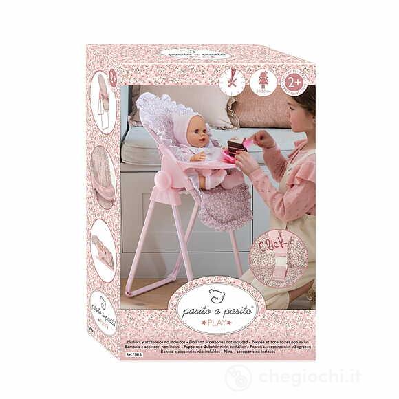 Seggiolone Lili Fiori Rosa (75815)