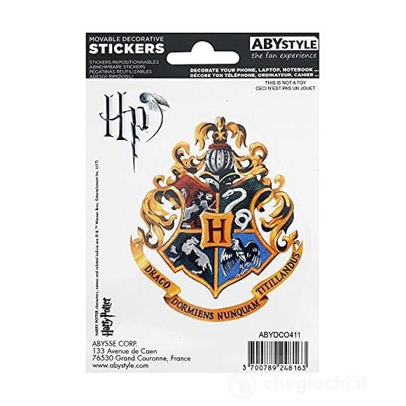 Harry Potter - Hogwarts Houses Stickers 16X11 cm 2 Planches