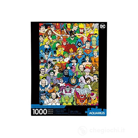 DC Retro Cast 1000 Pcs Puzzle