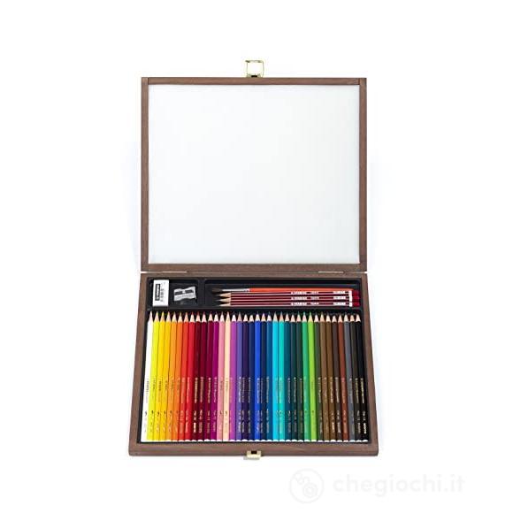 Stabilo Aquacolor Cassetta Legno 36 Matite