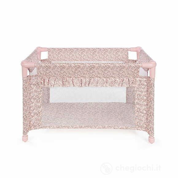 Lettino Da Viaggio Lili Fiori Rosa (75817)