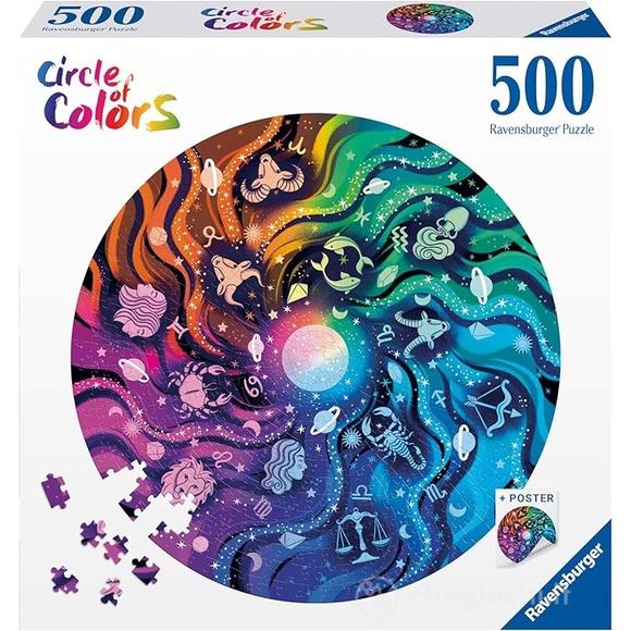 Astrologia - Puzzle 500 pezzi Round (12000819)