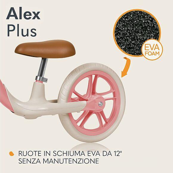Balance Bike - Bici Senza Pedali - Alex Plus Rosa (708203)