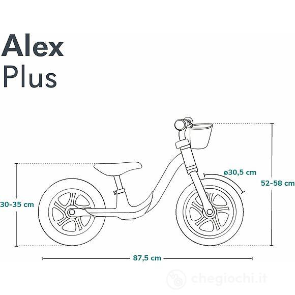 Balance Bike - Bici Senza Pedali - Alex Plus Rosa (708203)
