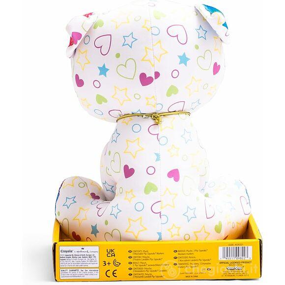 Colour Me Plush - Peluche gattino colorabile con 3 pennarelli