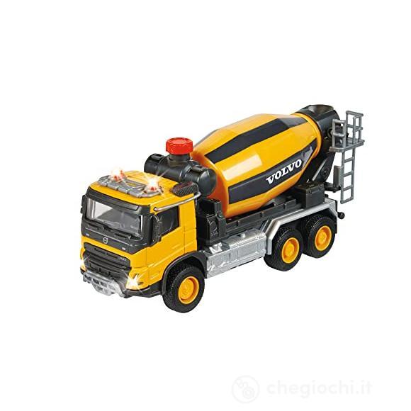 Volvo Fmx Betoniera, Luci E Suoni, Cm.19