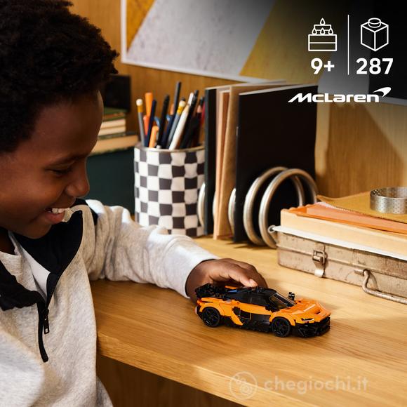 LEGO Speed Champions 77257 McLaren W1 Macchina Giocattolo con Minifigure da Collezione, Regalo di Compleanno Bambini da 9+