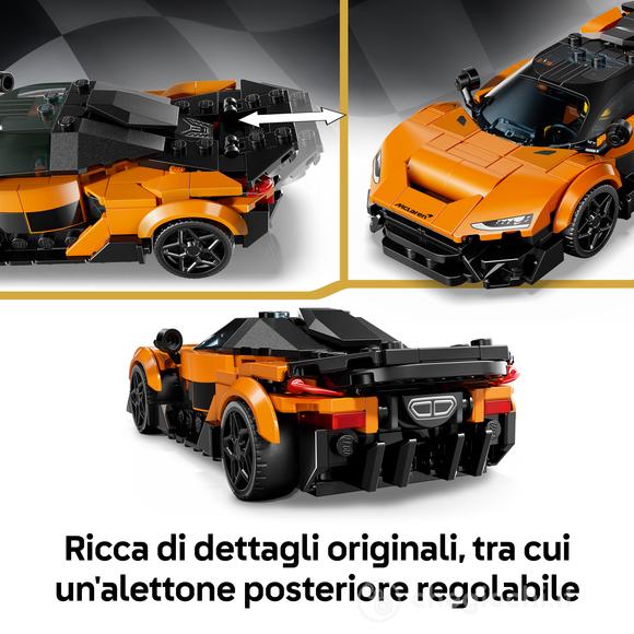LEGO Speed Champions 77257 McLaren W1 Macchina Giocattolo con Minifigure da Collezione, Regalo di Compleanno Bambini da 9+