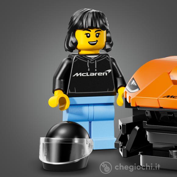 LEGO Speed Champions 77257 McLaren W1 Macchina Giocattolo con Minifigure da Collezione, Regalo di Compleanno Bambini da 9+