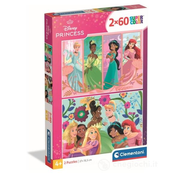 Puzzle 2x60 pz - Princess (24824)