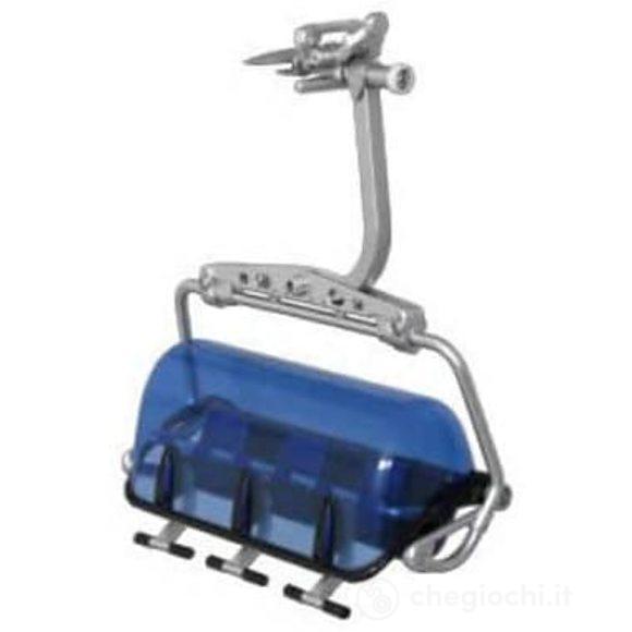 Seggiolone a 6 posti bl/nero bub.bl (JC86450)