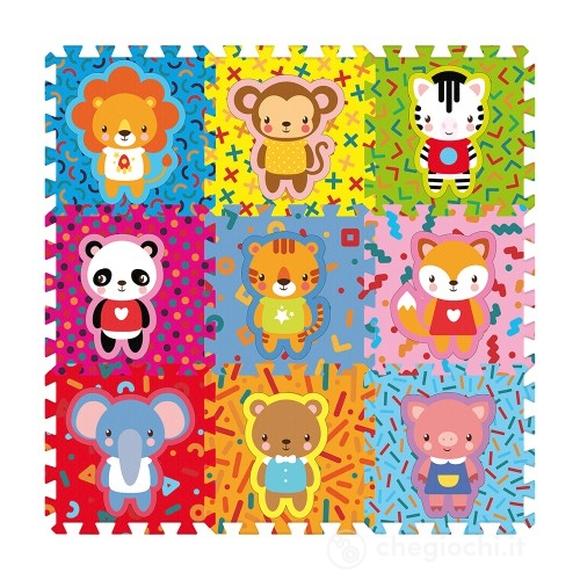 Tappeto Componibile Animali (9 pz) (705000056)
