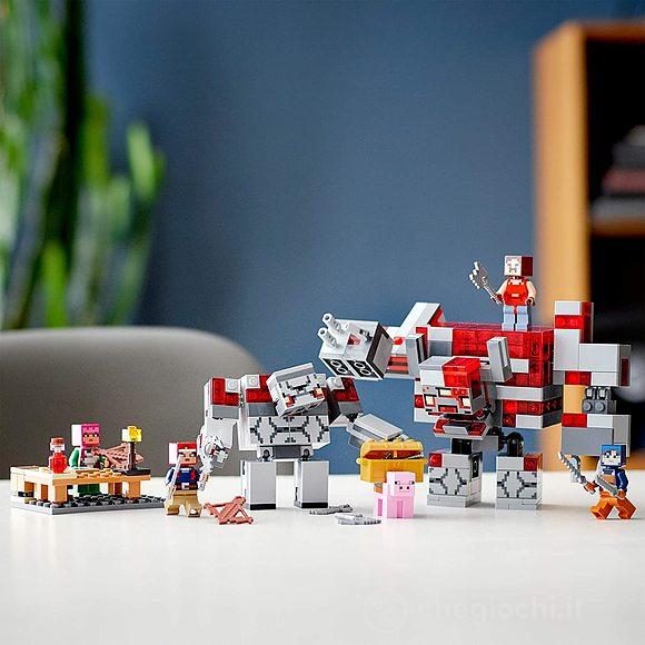 La battaglia della pietrarossa - Lego Minecraft (21163 )