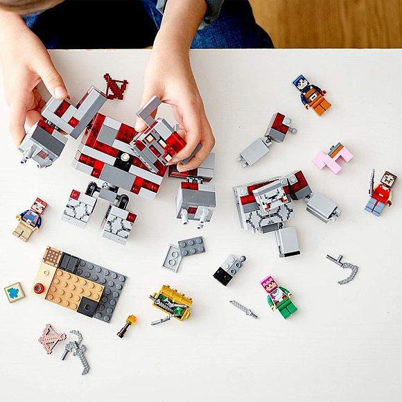 La battaglia della pietrarossa - Lego Minecraft (21163 )