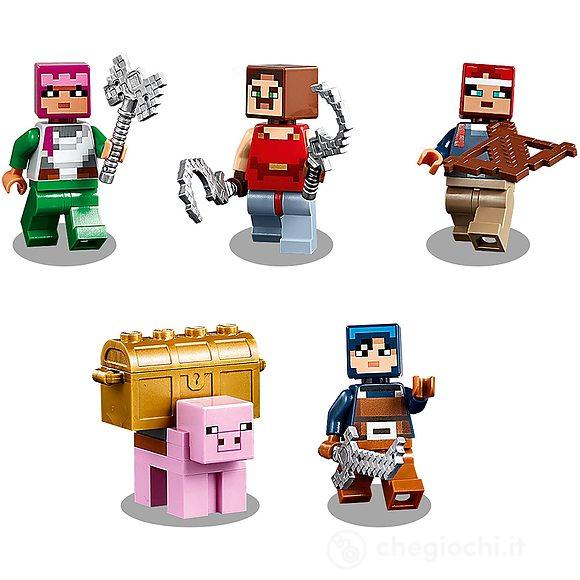 La battaglia della pietrarossa - Lego Minecraft (21163 )