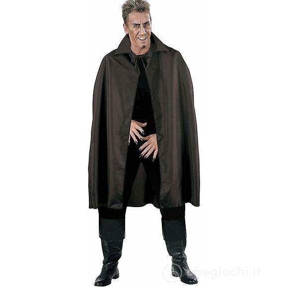 Mantello nero con collo alto 115 cm (3583)
