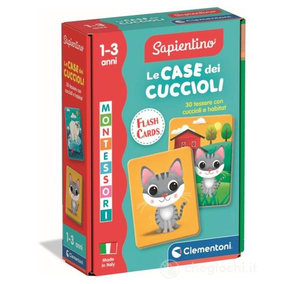 Montessori Flashcards Le Case dei Cuccioli (16832)