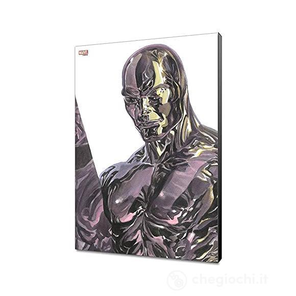 Alex Ross Silver Surfer Wood Panel