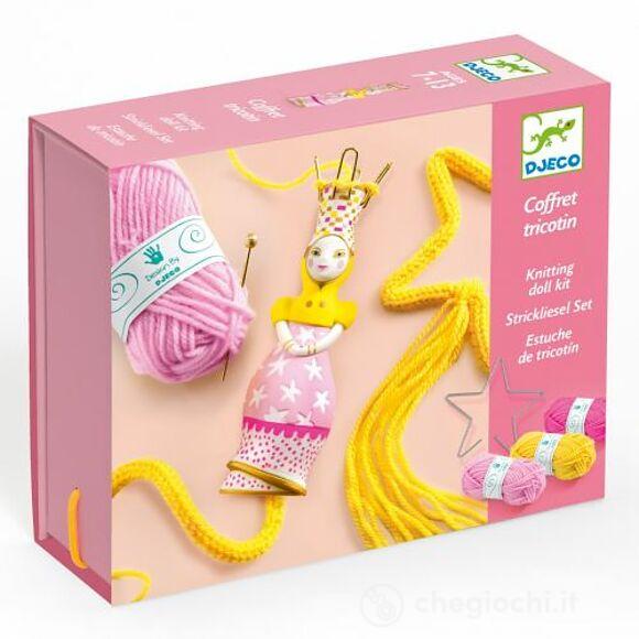 Wool - French knitting Princess  French knitting and pompoms (DJ09834)