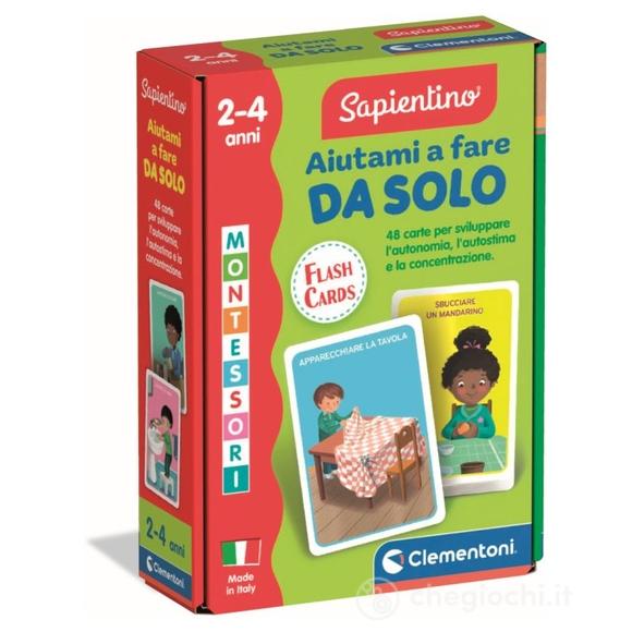 Montessori Flashcards Aiutami a Fare da Solo (16834)