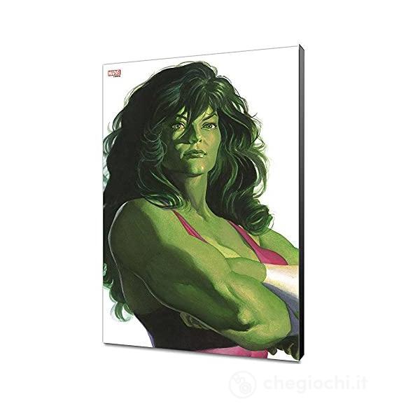 Alex Ross She Hulk Wood Panel