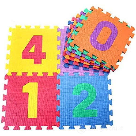 Numeri componibile (10 mattonelle) (705000021)