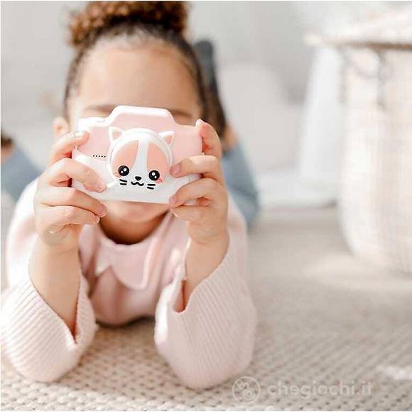 Fotocamera Digitale Touchscreen Kiimento - Meowie il Gatto - Foto e Video – dai 5 anni