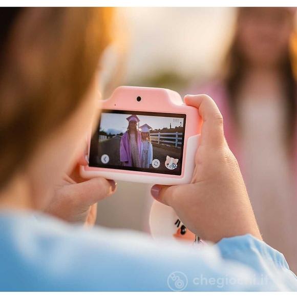 Fotocamera Digitale Touchscreen Kiimento - Meowie il Gatto - Foto e Video – dai 5 anni