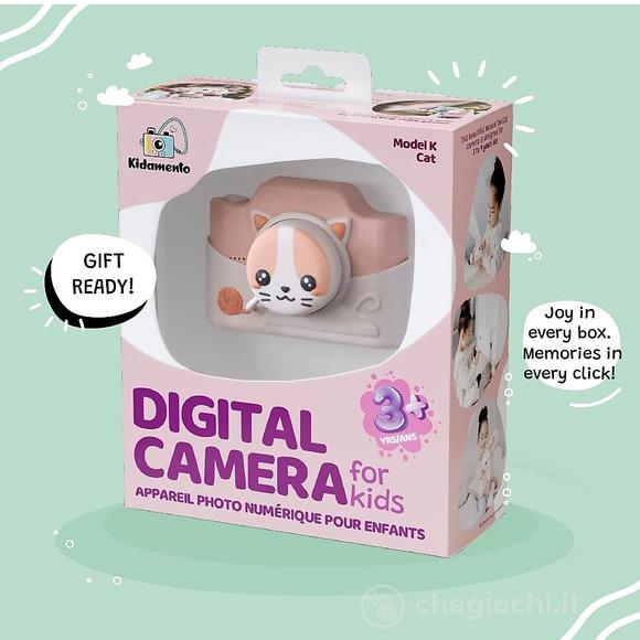 Fotocamera Digitale Touchscreen Kiimento - Meowie il Gatto - Foto e Video – dai 5 anni
