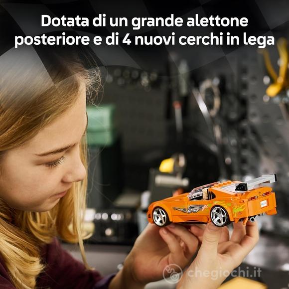 LEGO Speed Champions 77260 The Fast and The Furious Toyota Supra MK4, Macchina Giocattolo con Minifigure, Regalo STEM da 10+