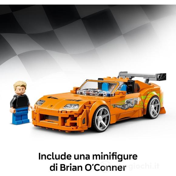 LEGO Speed Champions 77260 The Fast and The Furious Toyota Supra MK4, Macchina Giocattolo con Minifigure, Regalo STEM da 10+
