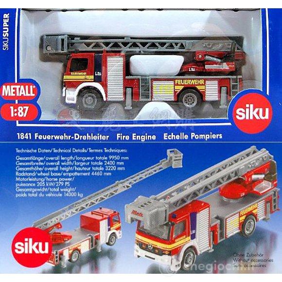 Camion Vigili del Fuoco con scala 1:87 (1841)
