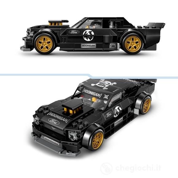LEGO Speed Champions 77262 Ford Mustang ‘65 Hoonicorn V1 di Ken Block, Macchina Giocattolo con Minifigure, Regalo Bambini 9+
