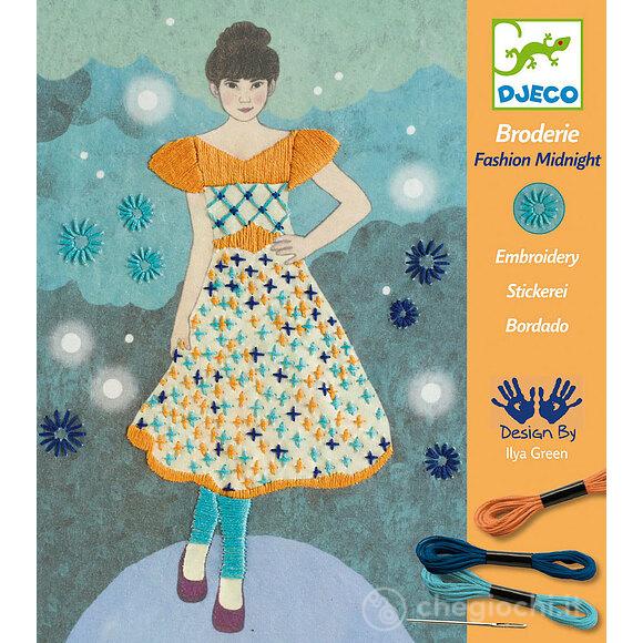 Fashion midnight  Embroidery (DJ09842)