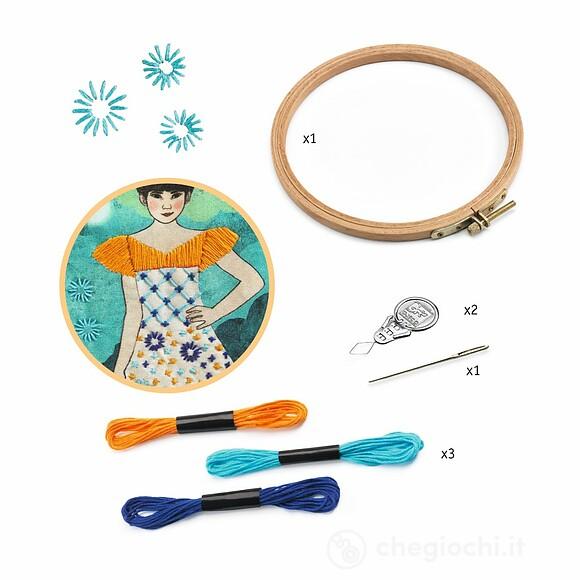 Fashion midnight  Embroidery (DJ09842)