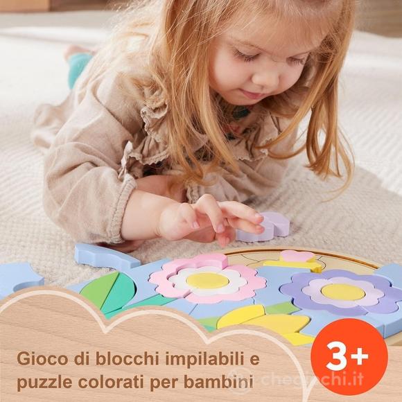 Puzzle Fiori In Legno (HXT97)