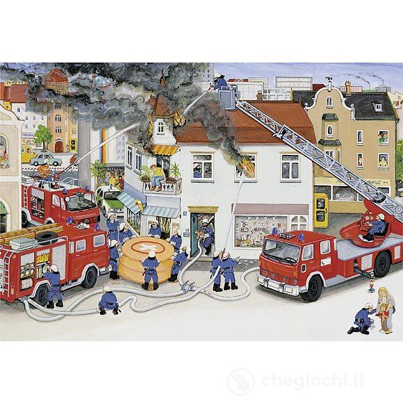 Puzzle 2x24 pompieri (088515)