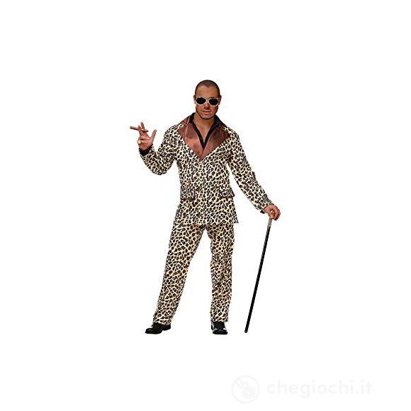 Hustler Costume Da Pappone (Giacca, Pantaloni) S