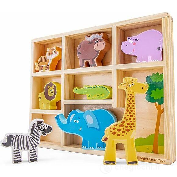 Animali Safari In Box Legno (11851)