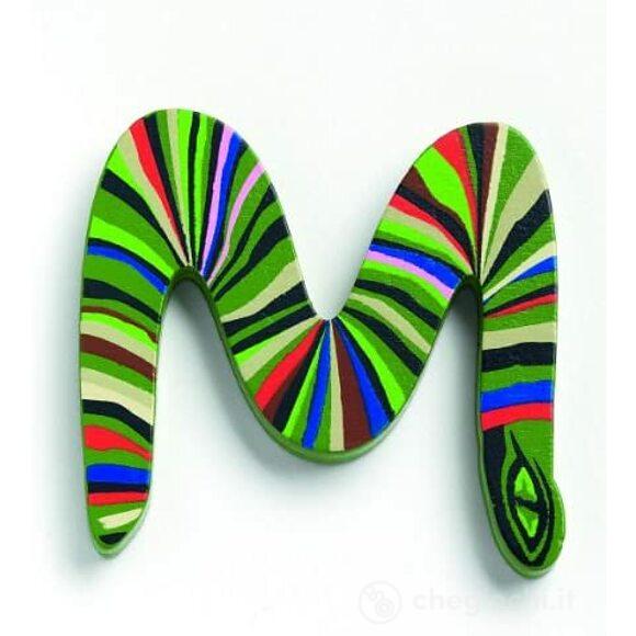 M - Lettera animale legno (DD04852)