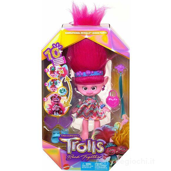 Trolls - Regina Poppy magiche acconciature (HNF16)