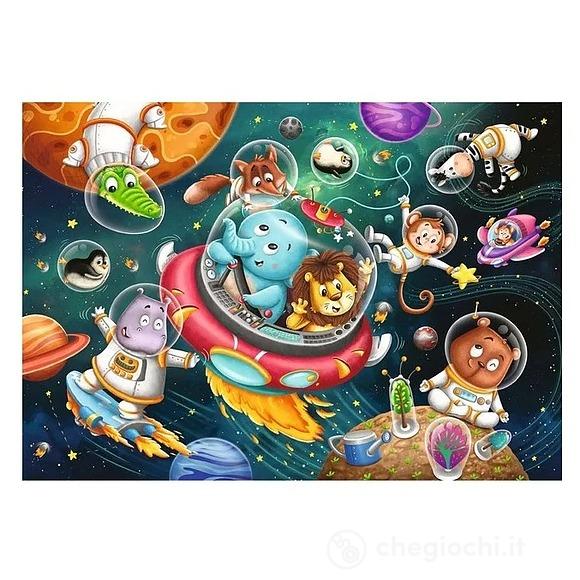 Puzzle 2x12 Animali Nello Spazio (857)